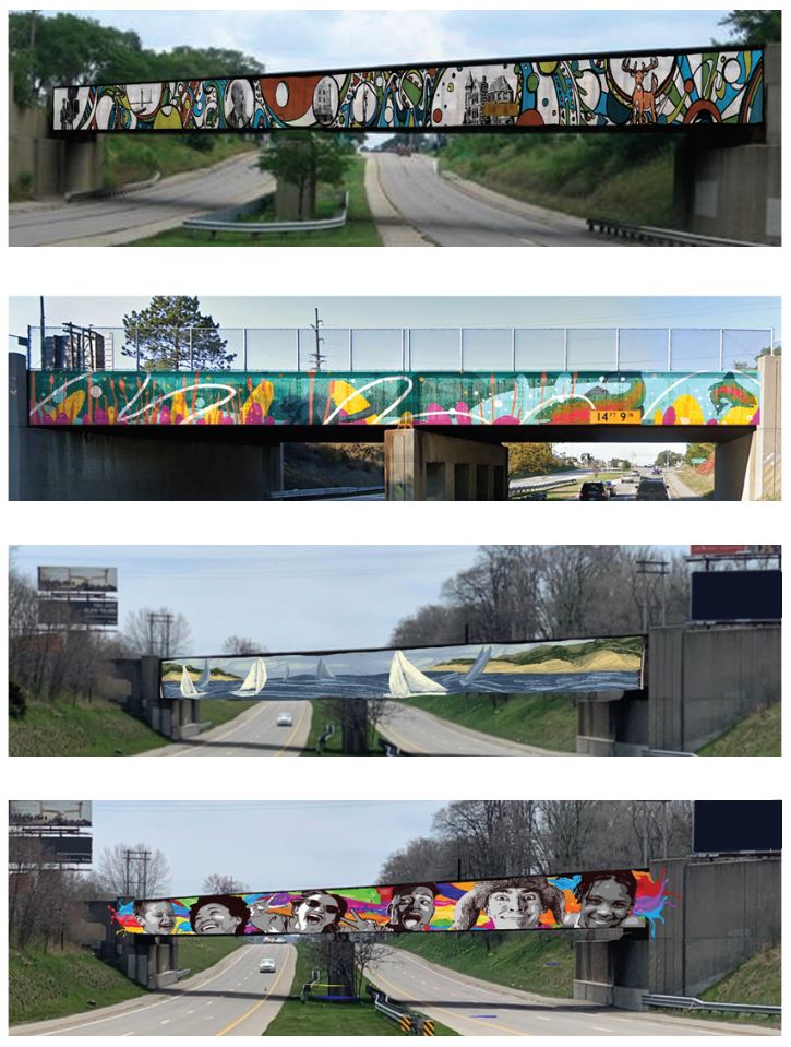 Muskegon Rails Project Murals