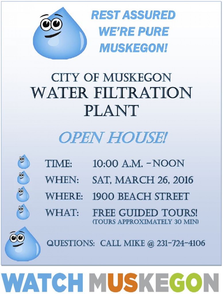 water filtration plant open house